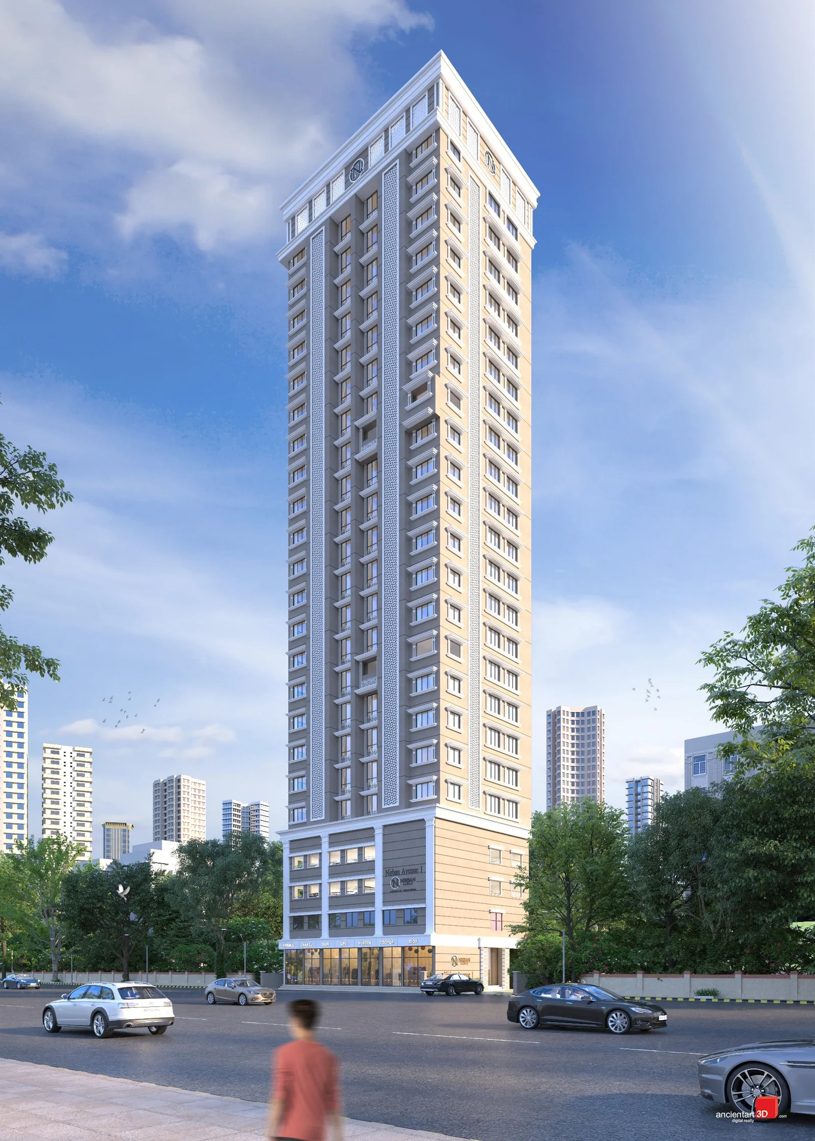 Nirban Avenue 1 Day Elevation